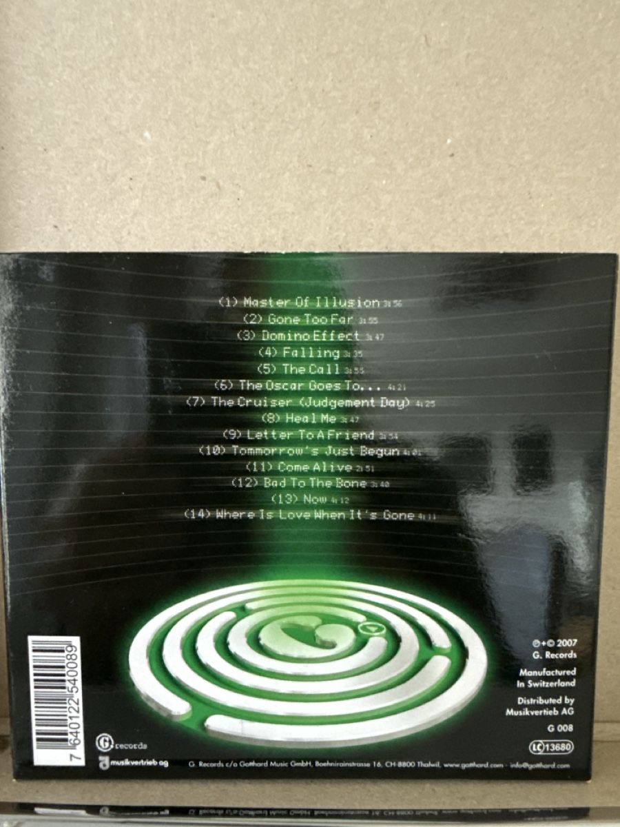 CDs: Gotthard Domino Effect CD – Neu (gemäss Beschreibung) aus Zuzwil SG von Boho-Style 1