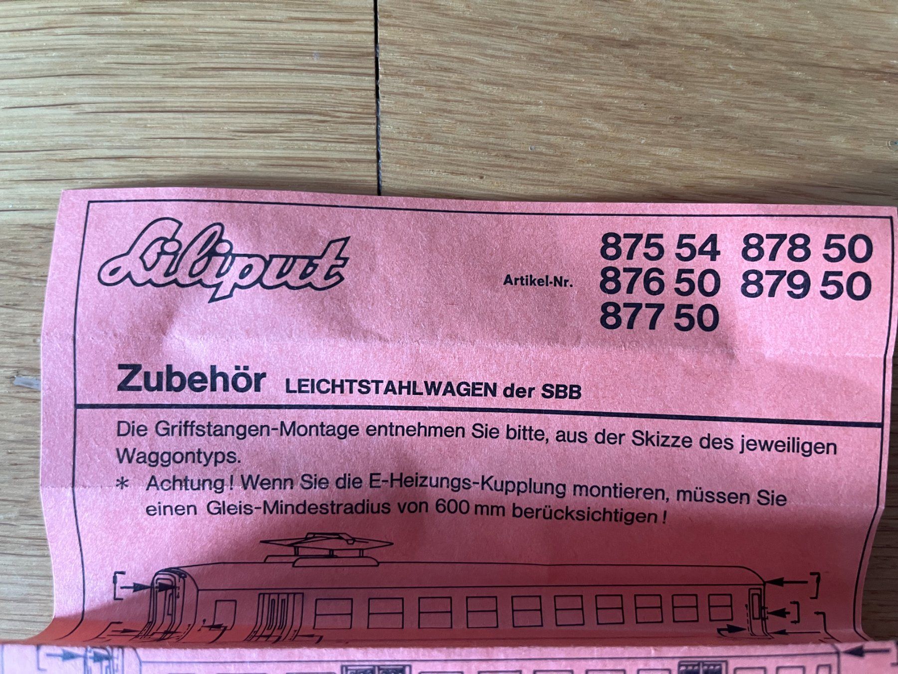 Liliput Modellini di ferrovie: Liliput 877 50 Modellbahn H0 – Usato da Genève venduto da mat_qt5h 3