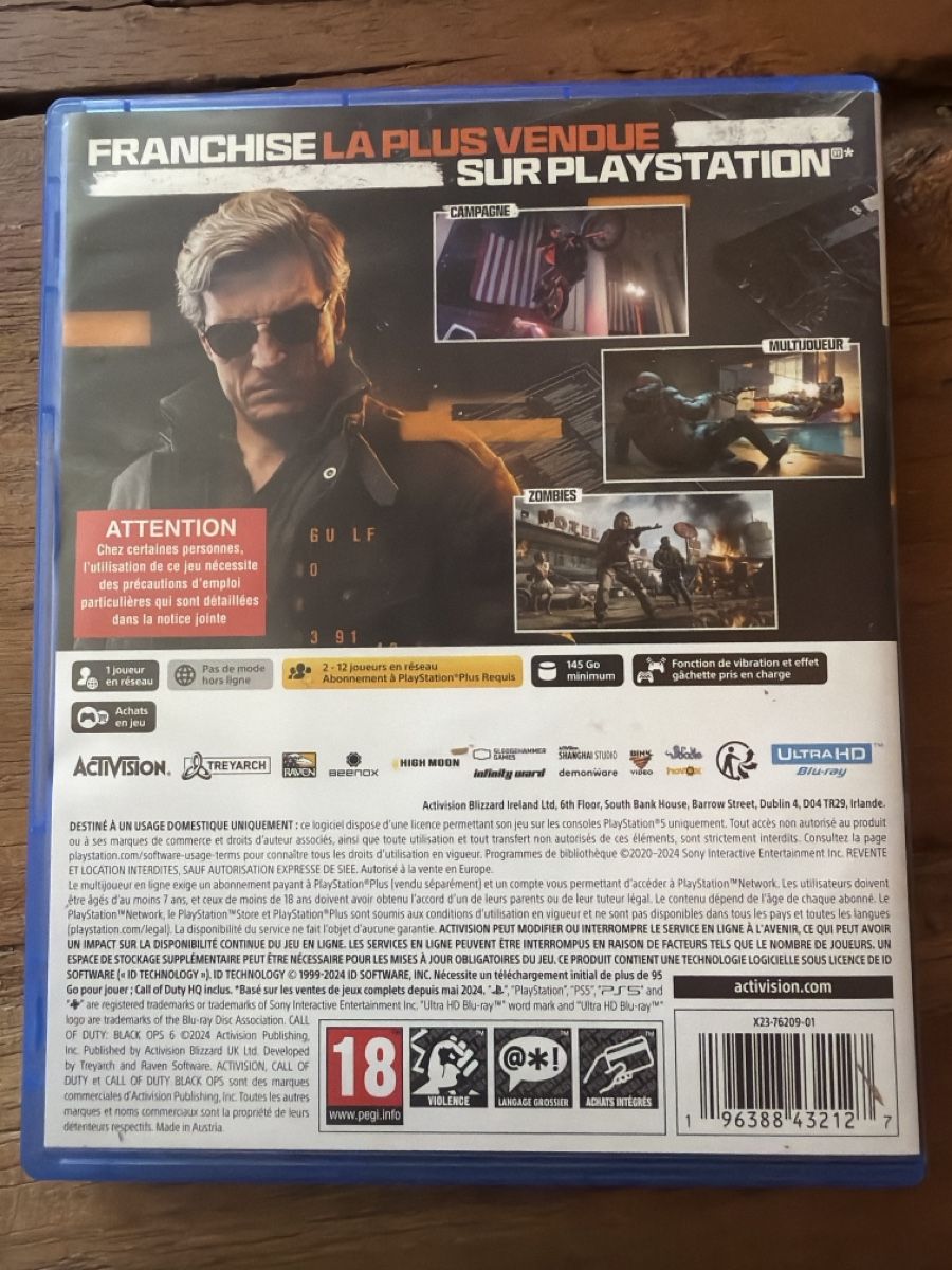 Giochi: Call of Duty Black Ops 6 PS5 – Usato da Wädenswil venduto da alejandroha 1