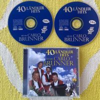 CARLO BRUNNER-2CD 40 LÄNDLER HITS