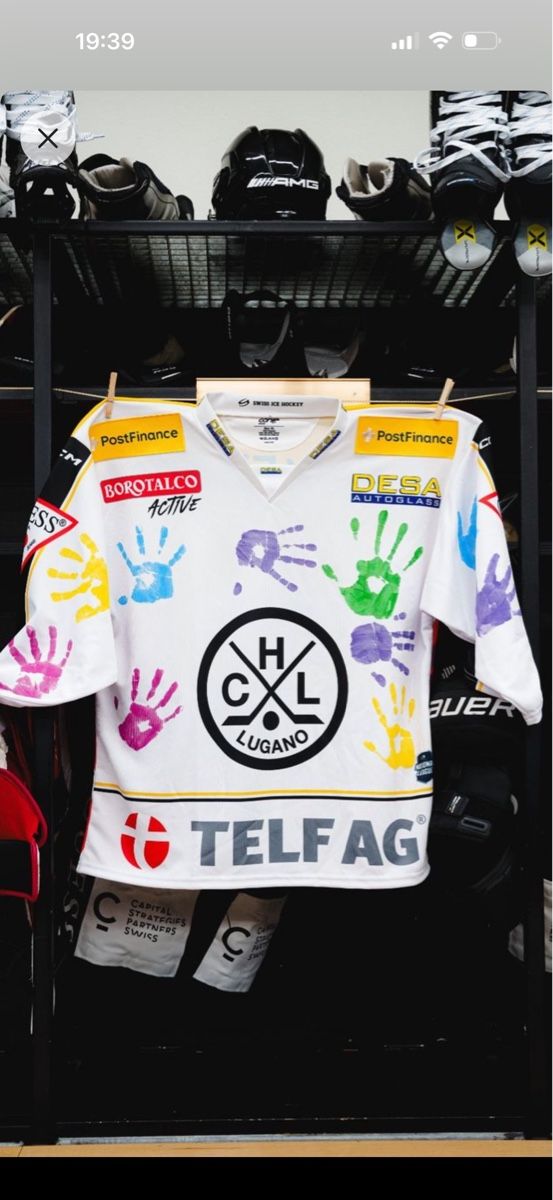 Leibchen & Hosen: HC Lugano Topscorer Trikot – Gebraucht aus Wängi von Hami22