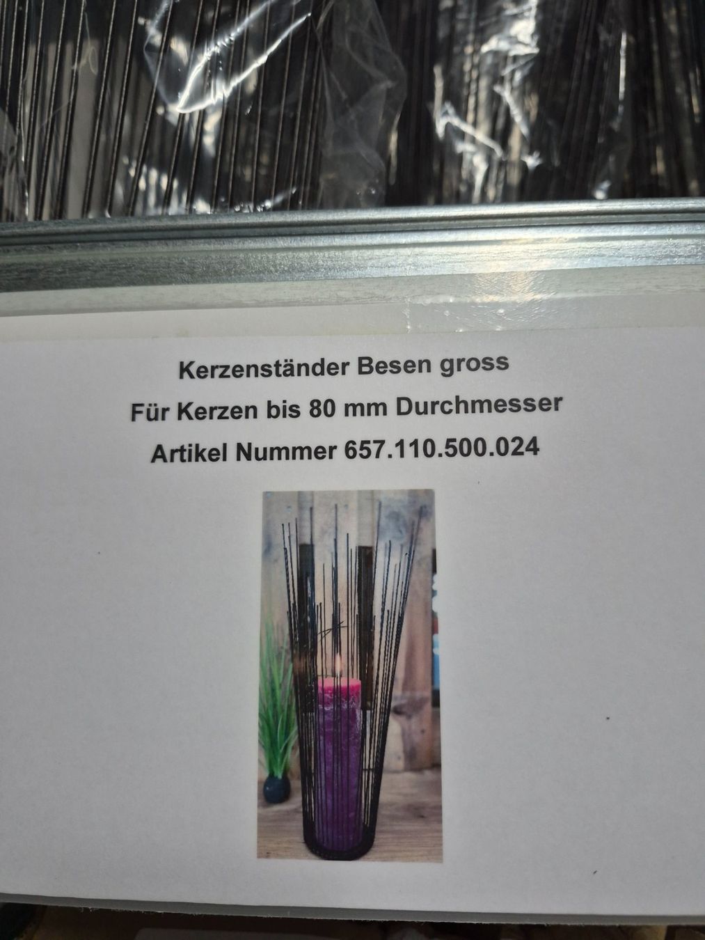 Portacandele: 1032 Posten Kerzenständer aus Liq – Nuovo (secondo la descrizione) da Derendingen venduto da Meisterstuecke 1