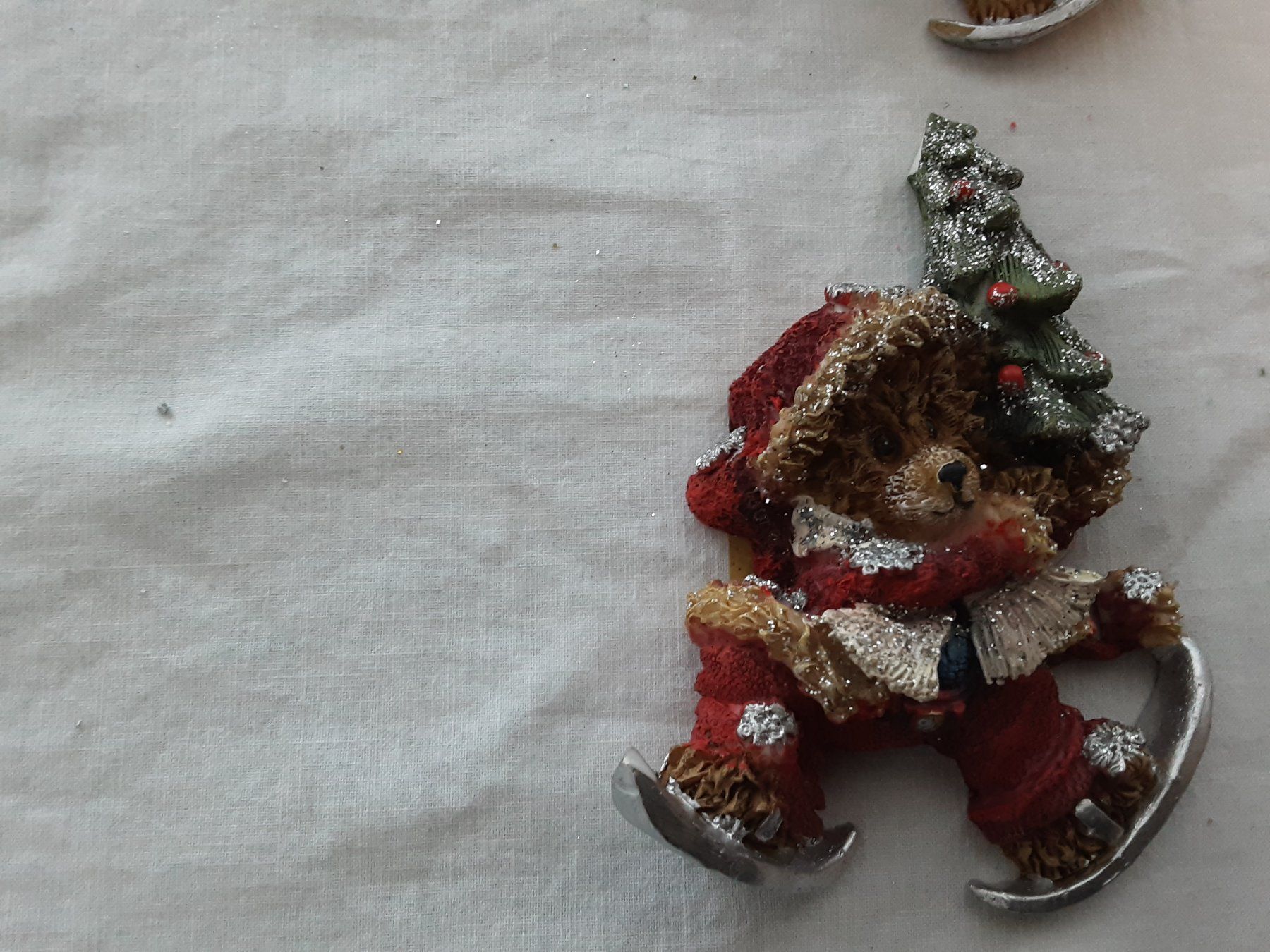 Statuette: 8 .st  antikes weihnachts  BÄRLI 15 cm – Nuovo e nell'imballaggio originale da wolfhalden venduto da 46464646 4