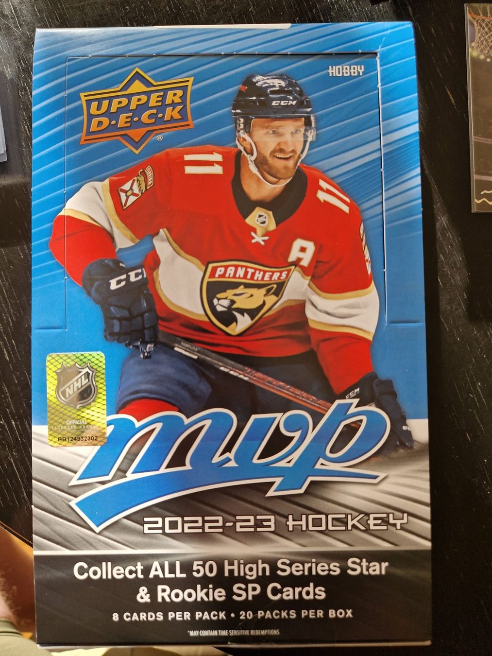 NHL Carte collezionabili: NHL Pack de cartes Upper Deck MVP 2022-2023 – Nuovo e nell'imballaggio originale da Lutry venduto da SwissBBCards 3