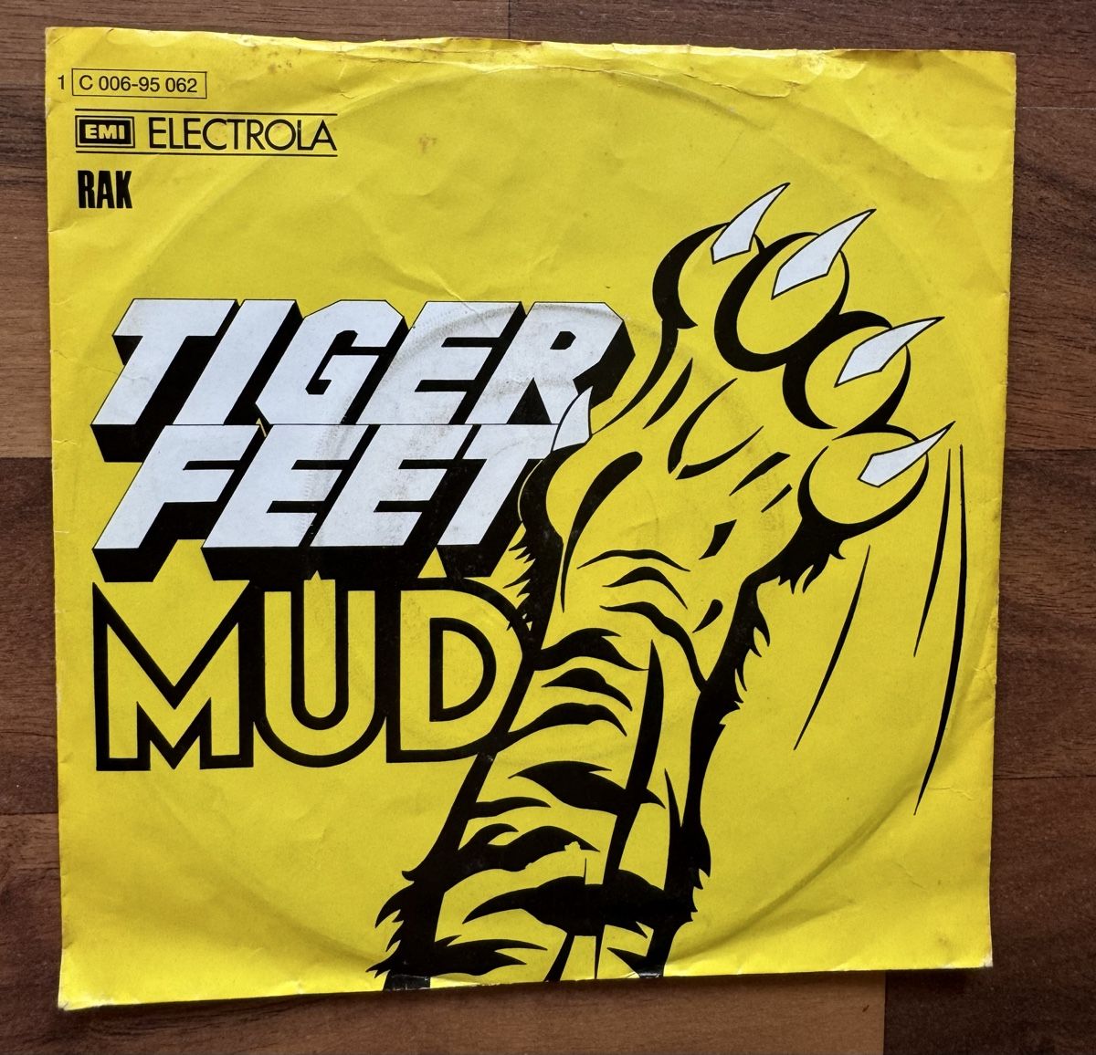 Schallplatten: Tiger Feet  - Mud- 7" Single- 70s – Gebraucht aus Rorbas von BlackstarRecords