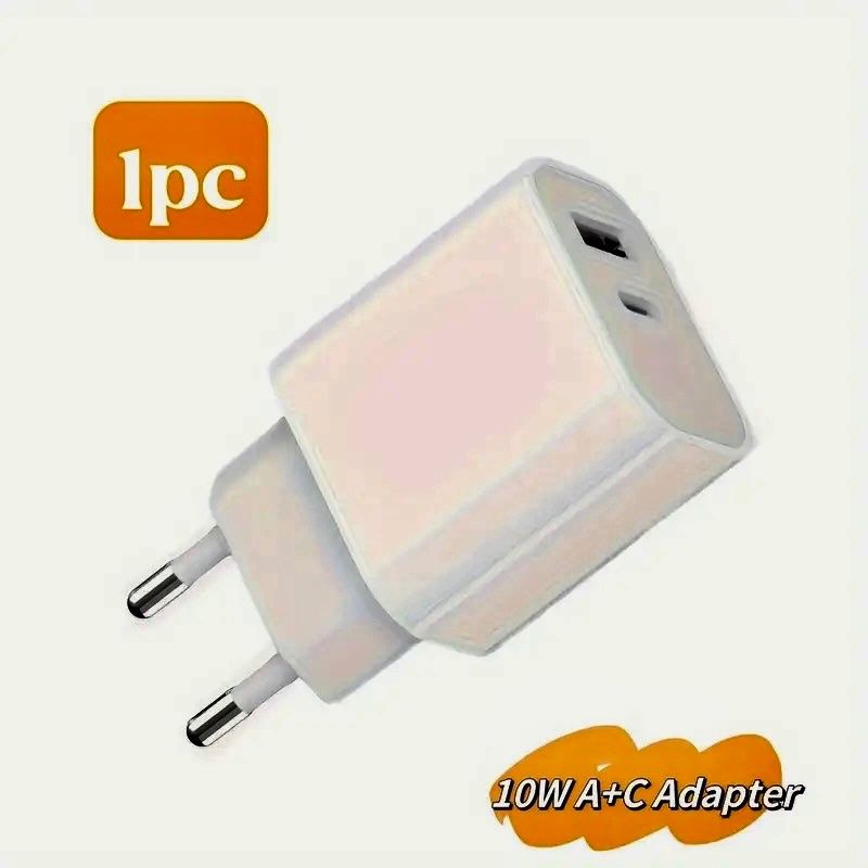 Caricabatterie: Steckdose Ladegerät, Schnelllader, 10W, USB-C und USB-A – Nuovo e nell'imballaggio originale da Wettingen venduto da Chnoelleli