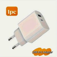Steckdose Ladegerät, Schnelllader, 10W, USB-C und USB-A