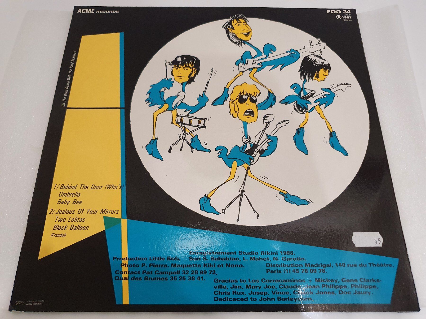 Dischi in vinile: Road Runners – Beep Beep – Usato da Uster venduto da Vinyl-Leidenschaft 1