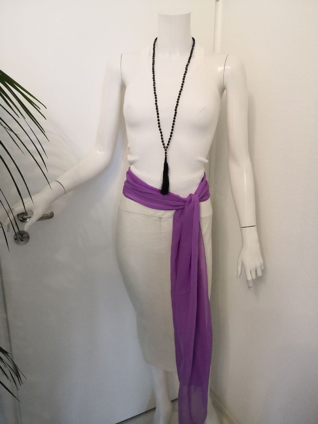 Gürtel: 🤩BOHO-CHIC CHIFFON-GüRTEL VIOLET NEU – Neu (gemäss Beschreibung) aus Olten von Naja-Twins-Twins 2