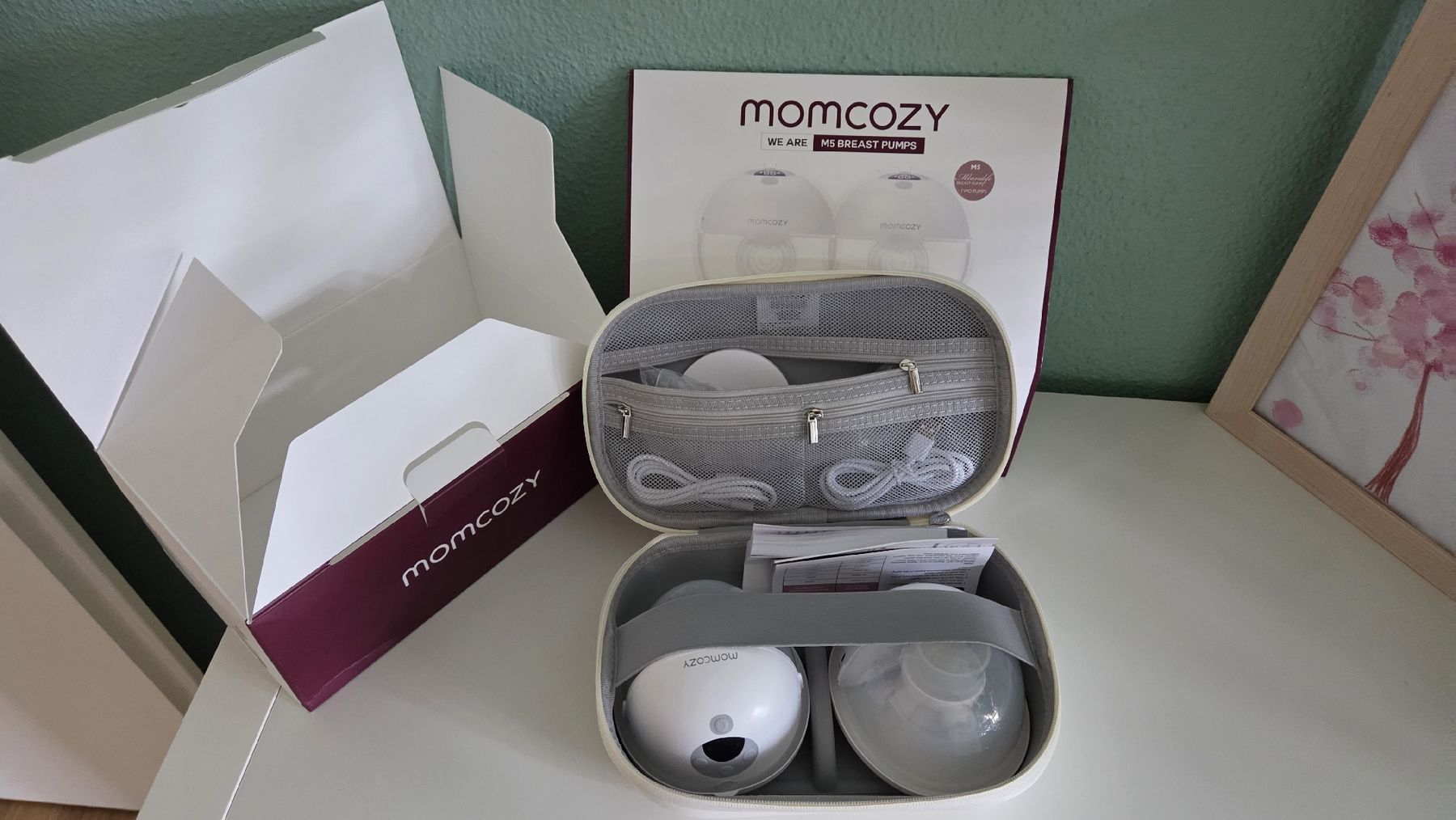 Momcozy Accessori per l’allattamento: Momcozy Doppelte Milchpumpe M5 – Usato da Volketswil venduto da sweetmint123 1