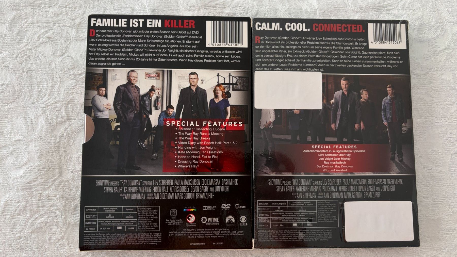 Tutti i DVDs: Ray Donovan - Staffeln 1 - 2 – Usato da Zürich venduto da Renefontana 1
