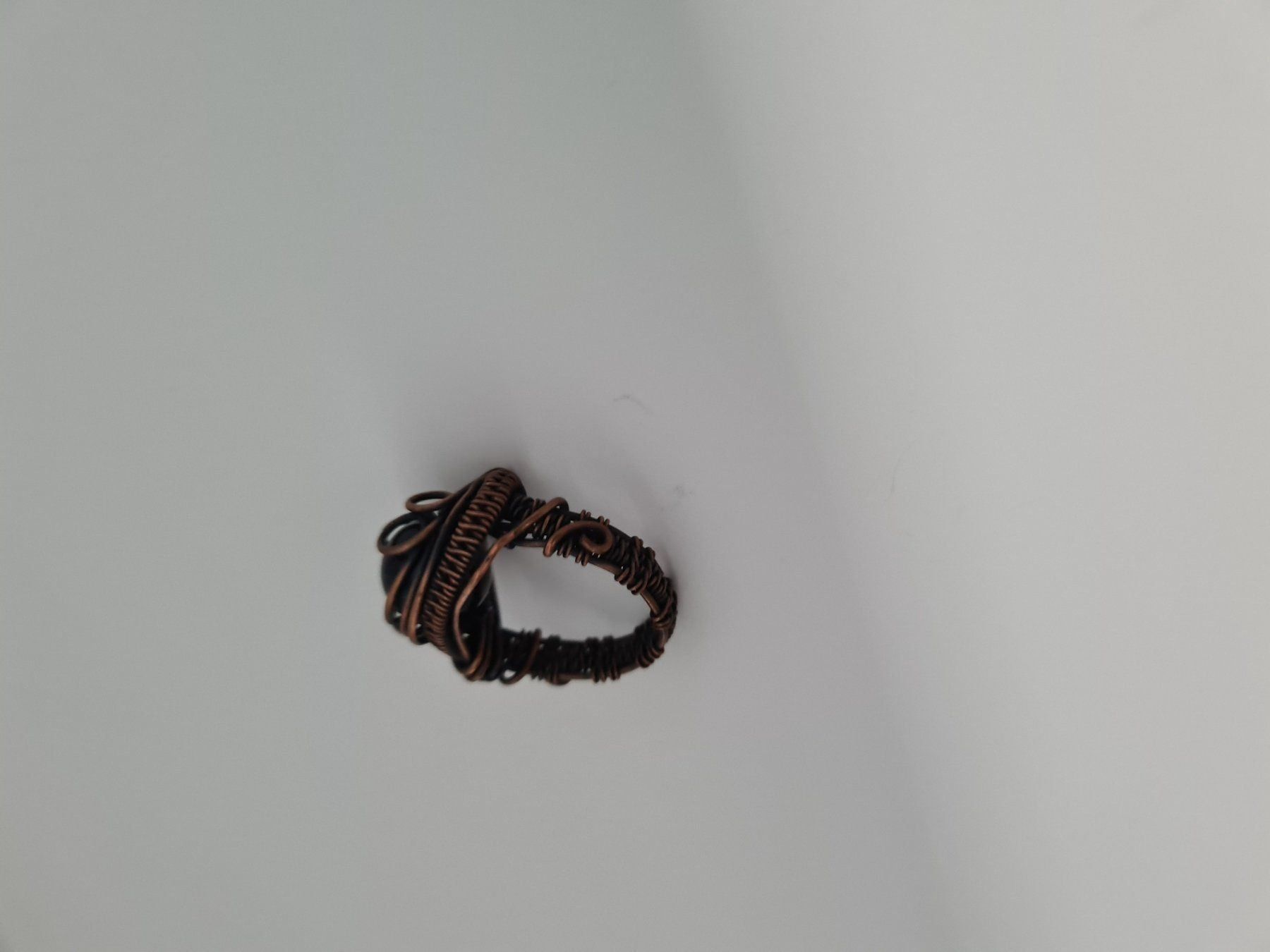 Anelli: Kupferring mit echtem Stein onyx – Nuovo (secondo la descrizione) da bellinzona venduto da zeus6535 2