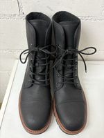 Stiefel Pier One schwarz gefüttert Grösse 45 neuwertig