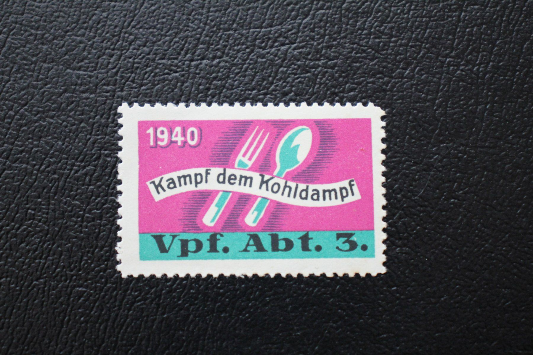 Tutti i francobolli: Vpf. Abt. 3. / Kampf dem Kohldampf / 1940 – Usato da Wiedlisbach venduto da Hrudolfo