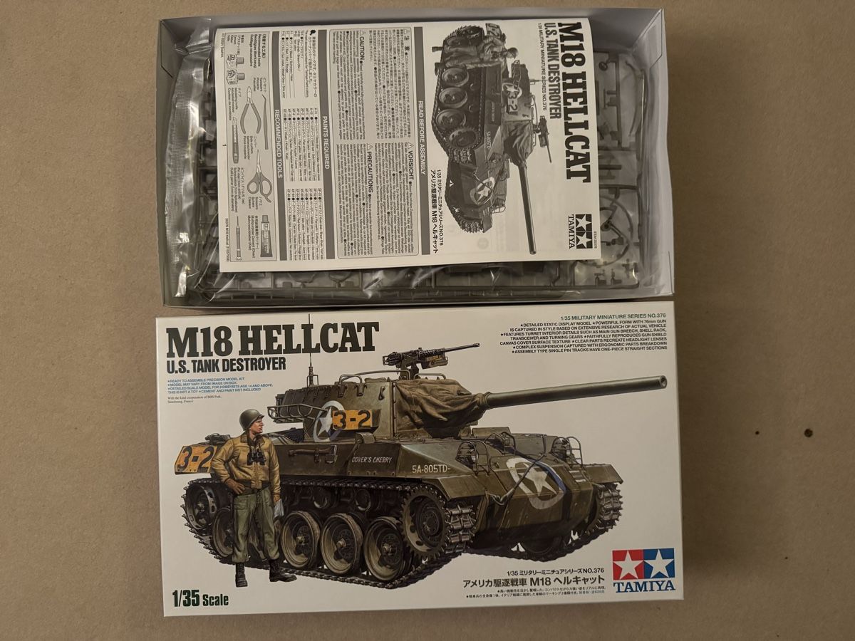 Tamiya Modellbausätze & Standmodelle: Tamiya m18 Hellcat – Neu (gemäss Beschreibung) aus Sissach von D.Siech 1