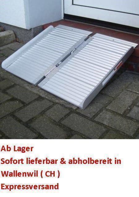 06144 - 60cm Alu Rollstuhlrampe klappbar mobile Rampe (Neu und ...