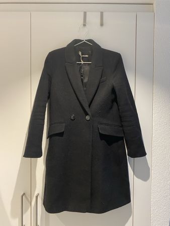 MANGO Kurzmantel „DALI“ schwarz, Grösse S