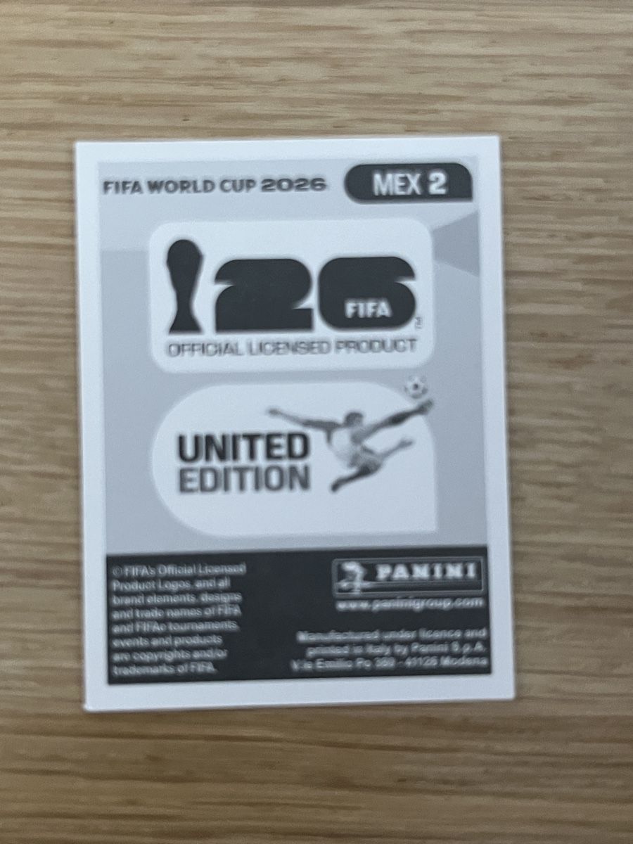 Panini Cartes à collectionner: FIFA World Cup 2026 Sticker MEX 2  – Neuf (Voir description) à Au ZH par Paninifieber26