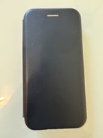 Étui de protection type portefeuille noir pour iPhone 7