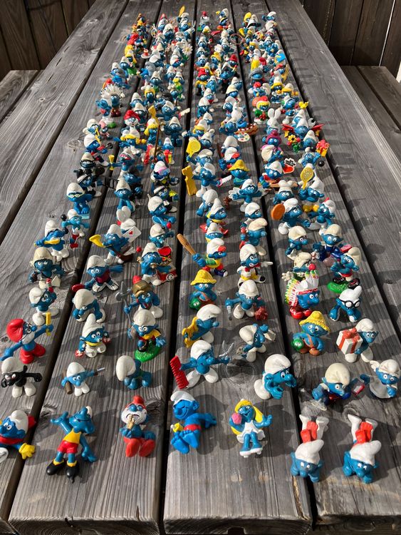 Schlumpf Figuren Raritten