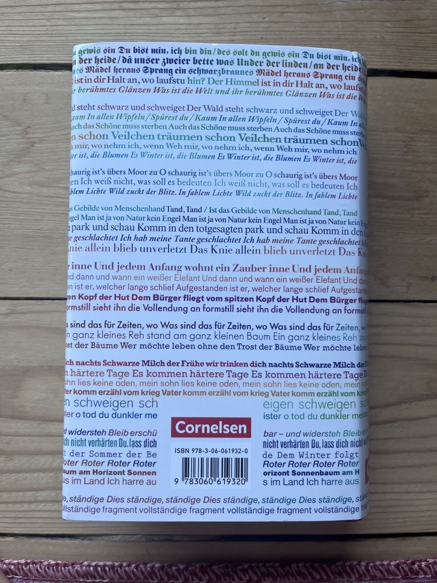 Bücher: Deutsche Gedichte von Echtermeyer Taschenbuch – Neu und originalverpackt aus Zürich von ann_r2cf 1