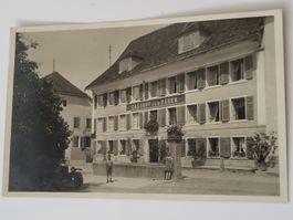 Alte Ansichtskarte Gasthof Bären Seengen am Hallwilersee R36