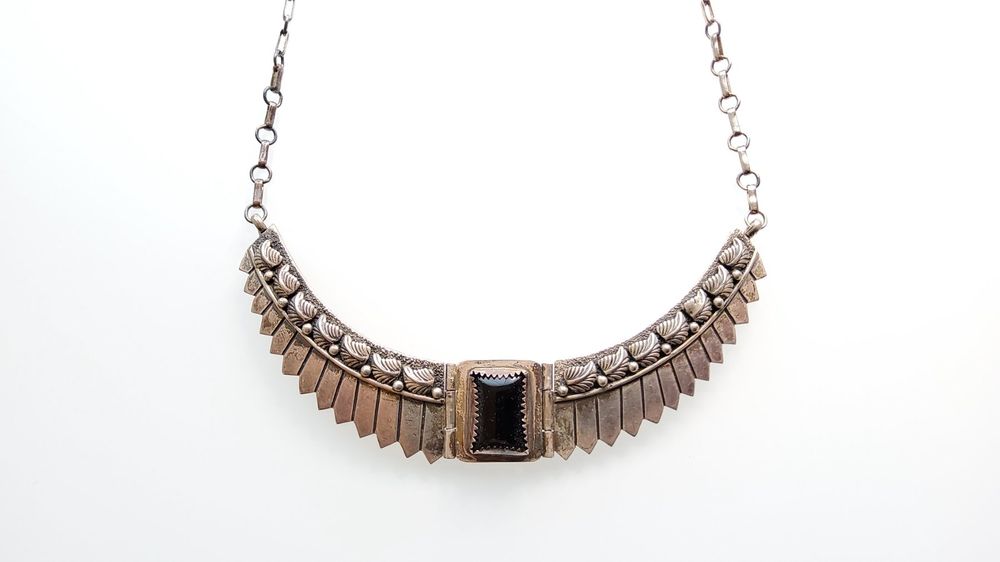 Collier Fantaisie Vintage Signé - Pièce Unique Avec Histoire - Occasion