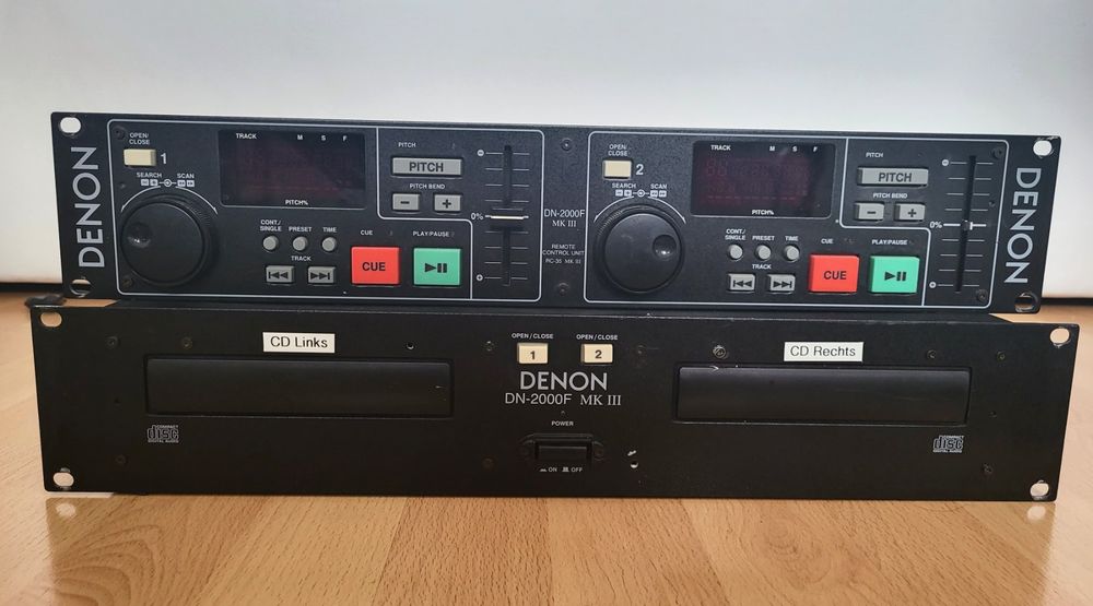 DJ Clubmixer MYA 8 C und Doppel CD Player Denon DN2000F MK Kaufen