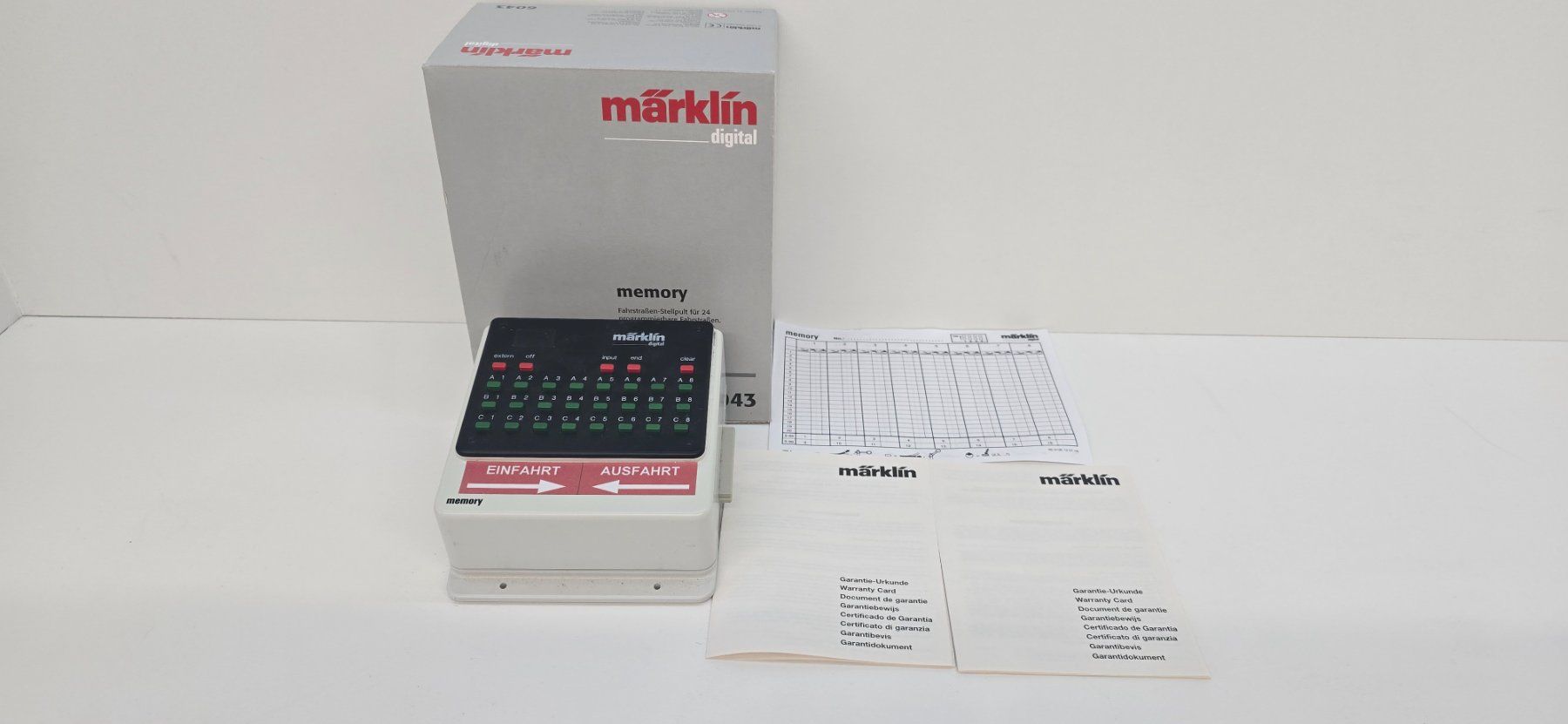 Märklin Modellini di ferrovie: Märklin Memory 6043 – Usato da Büsserach venduto da ModellbahnDepot 1