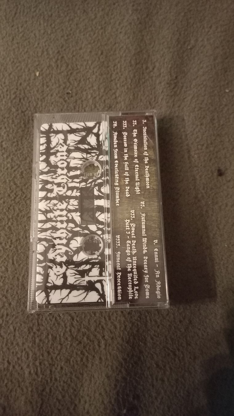 Musicassette: Erythrite Throne/Phosphorus Moat -Split Black Metal tape – Usato da Olten venduto da Donatello1984 1