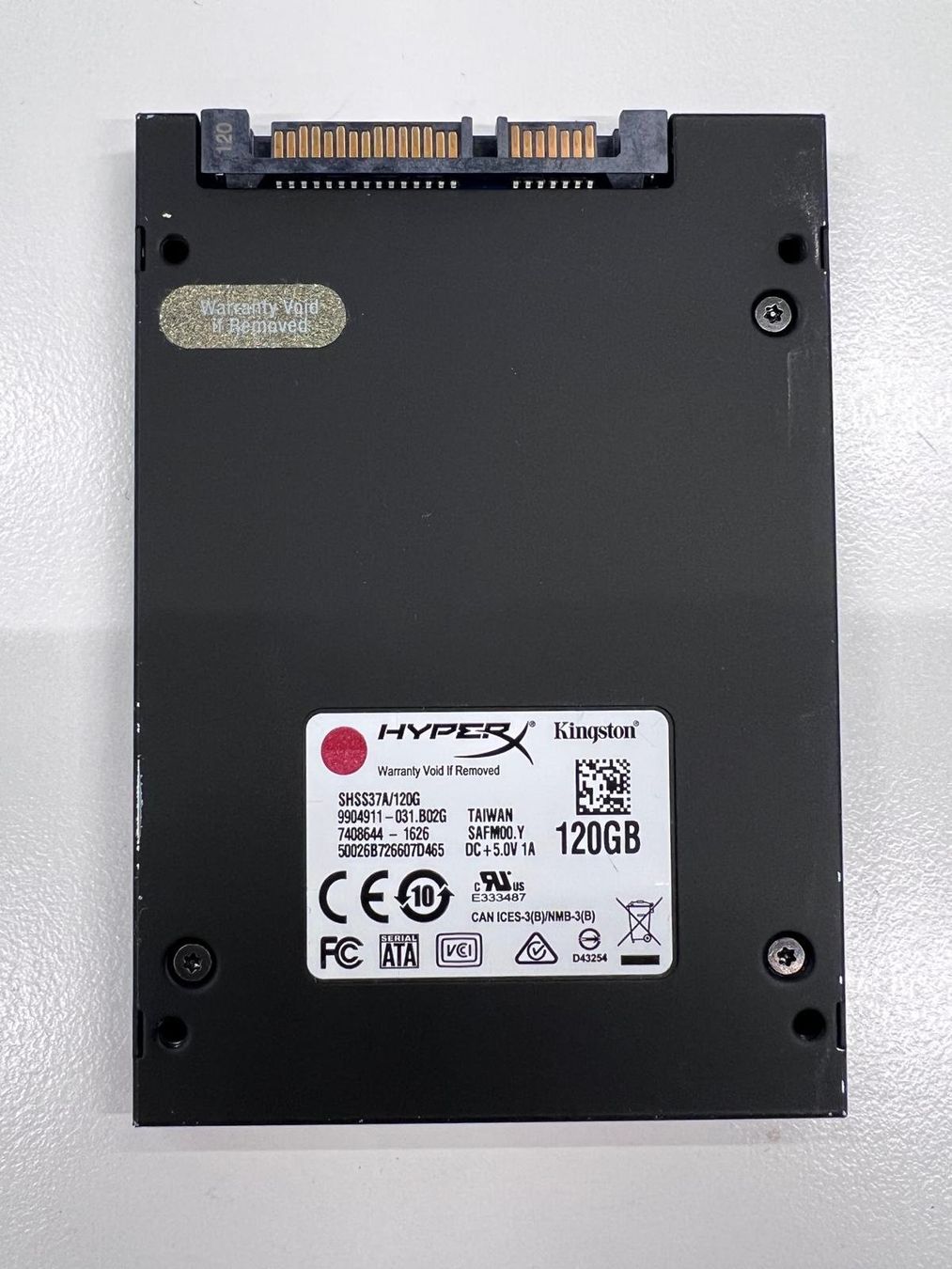 Kingston Dischi rigidi: Kingston Hyper Savage SSD Plus 120 GB SATA III – Usato da Zürich venduto da Support_OdA 1