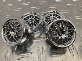 RC Felgensatz 1:10 «Voltec  Chrom» 26mm NEU!