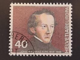Timbre CH 1980 (28.IV) N° 640 - Johann Konrad Kern  Ministre