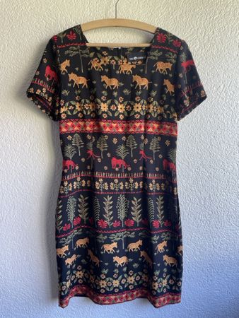 Robe motif animal 