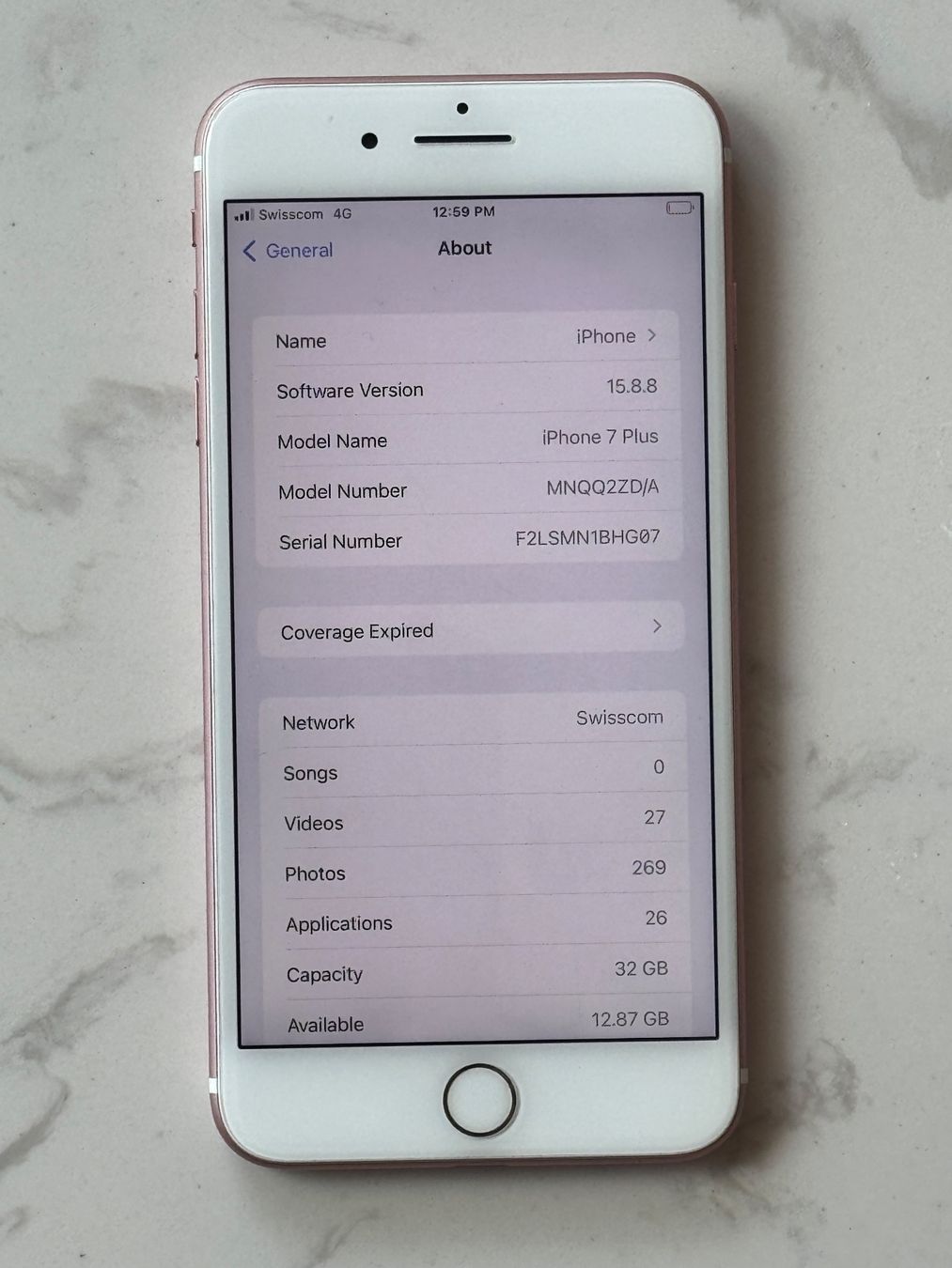 Apple Telefoni cellulari / Smartphones: iPhone 7 Plus – Usato da Lachen SZ venduto da GrueneTore 1