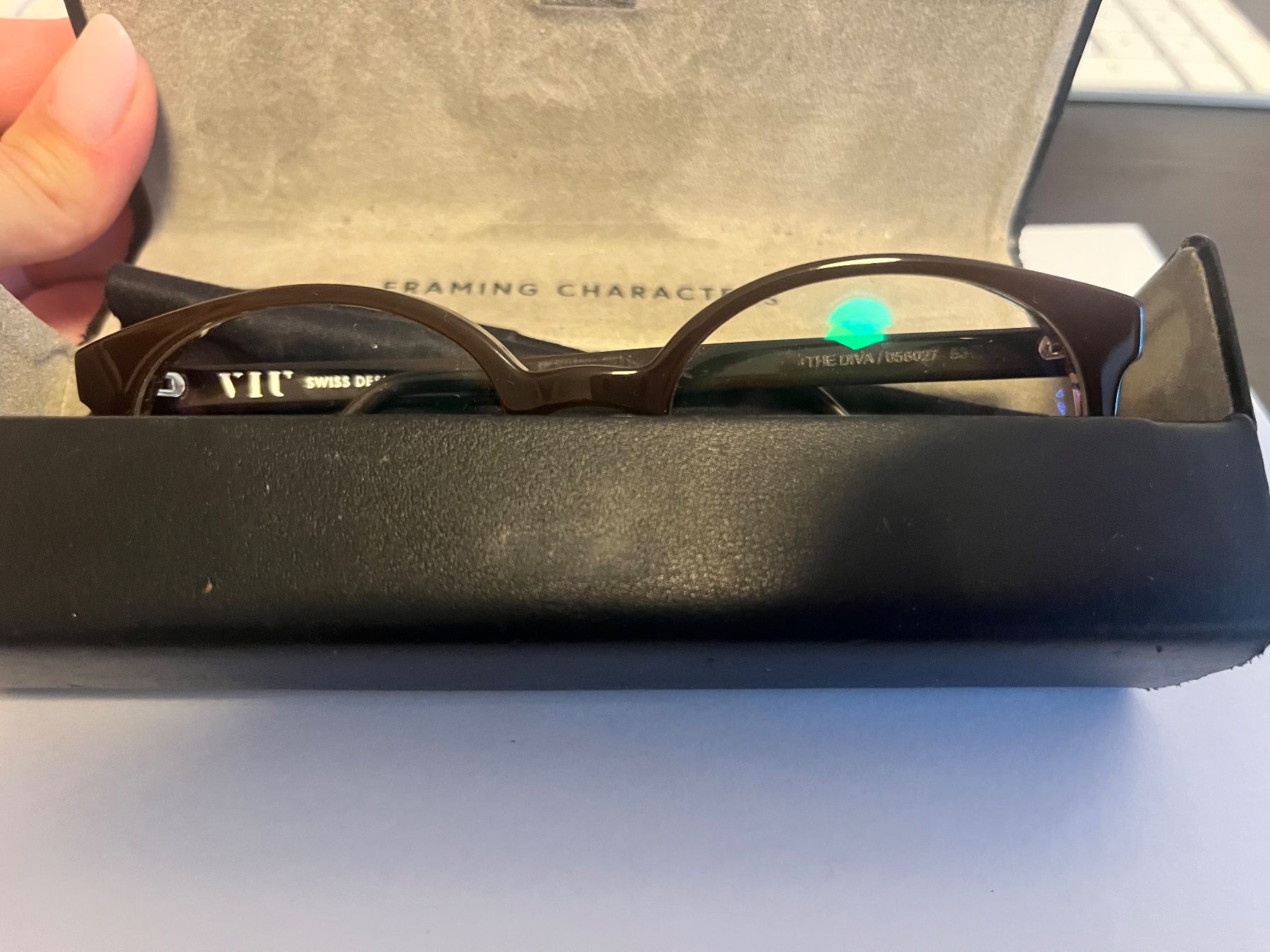 Viu Occhiali & Lenti: Viu Lesebrille (korrigiert) – Usato da Kloten venduto da Deborah25 4