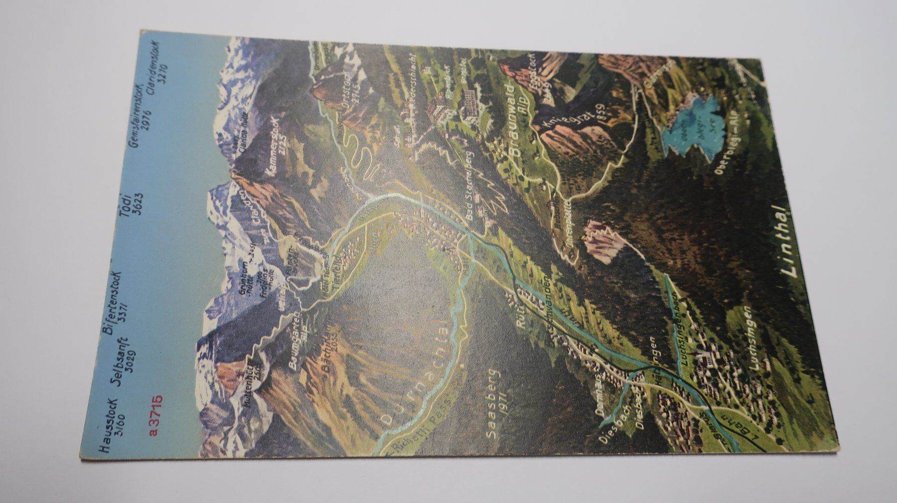 Cartoline postali: Linthal Panorama – Usato da Cormoret venduto da Pascalll2001 1