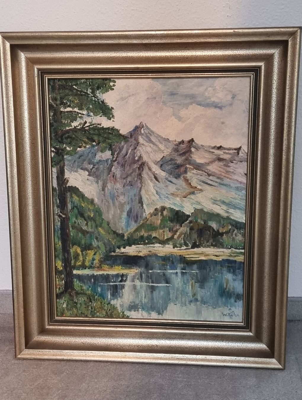 Tableaux: Bild Ölbild Gemälde 55 cm x 65 cm – D'occasion à Winterthur par Einkaufszentrum