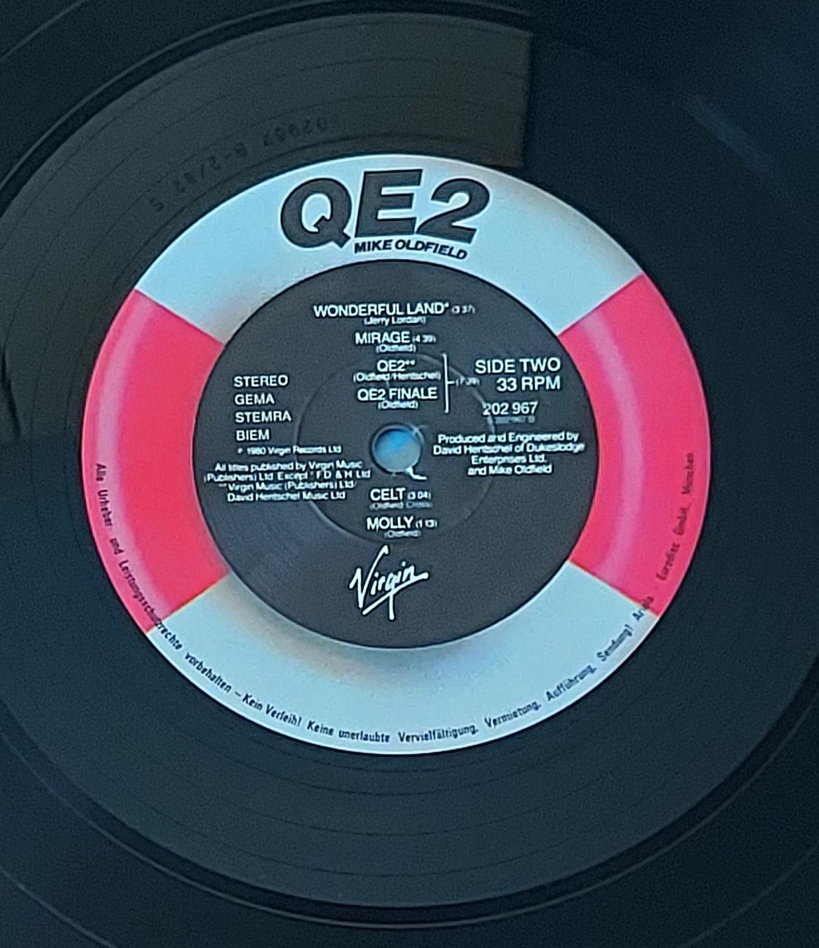 Dischi in vinile: LP - MIKE OLDFIELD - QE2 – Usato da Steckborn venduto da Quo7 2