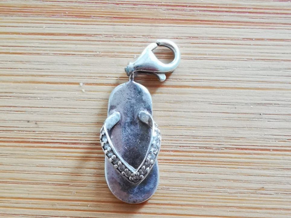 Thomas Sabo Ciondoli: Flip-flop Thomas Sabo, argent 925 – Usato da Courtepin venduto da Marisou2