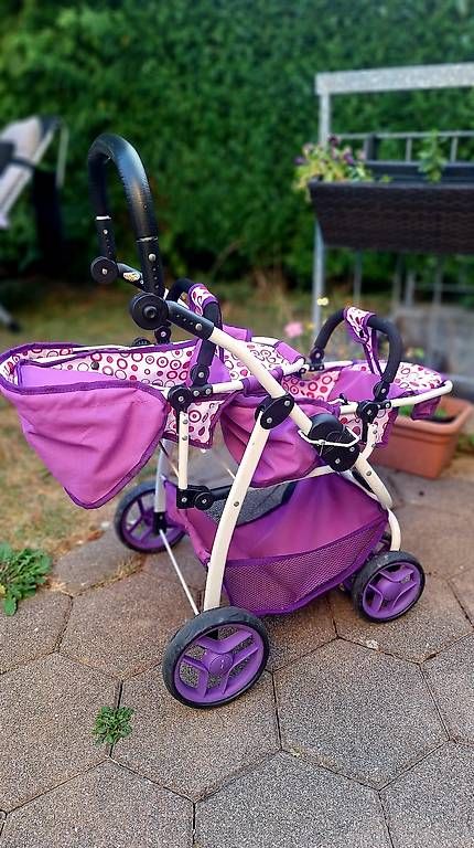 Puppenwagen: Zwillingspuppenwagen – Gebraucht aus Münchenbuchsee von Kriss28
