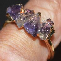 Ring L-7527 – Amethyst – Grössenverstellbar