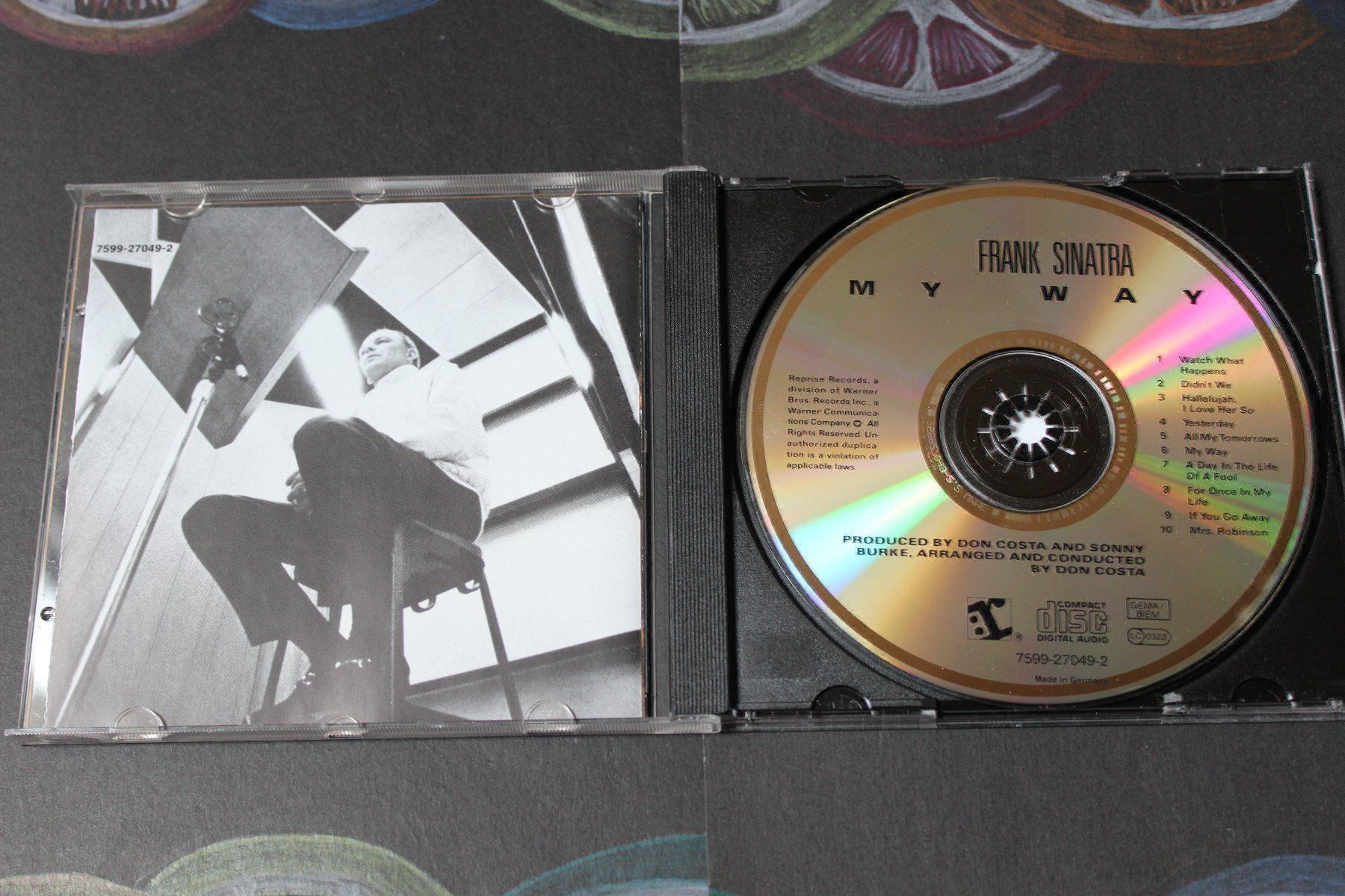 CD: FRANK SINATRA - MY WAY CD!!!!!!!!!!!!!!! – Usato da Tübach venduto da JamesStone 3