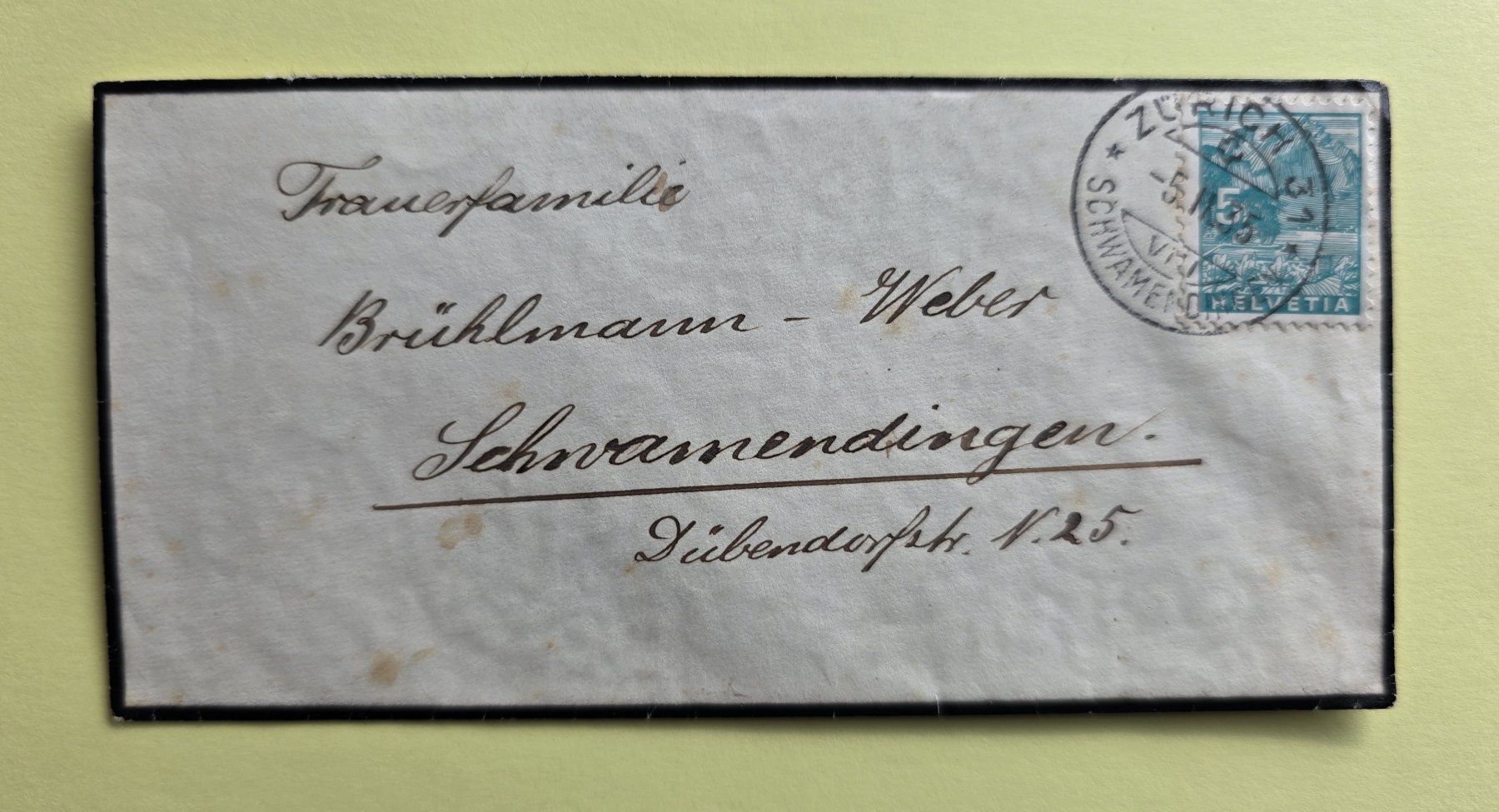 Buste & buste per spedizione: ALTE BRIEFE SCHWEIZ, LOS-3 – Usato da Rafz venduto da Erzurum1 2