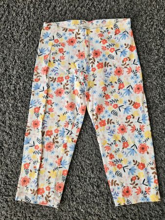Leggings 3/4 gemustert 140 (neuwertig)