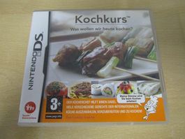 Kochkurs Was wollen wir heute Kochen Nintendo DS NDS