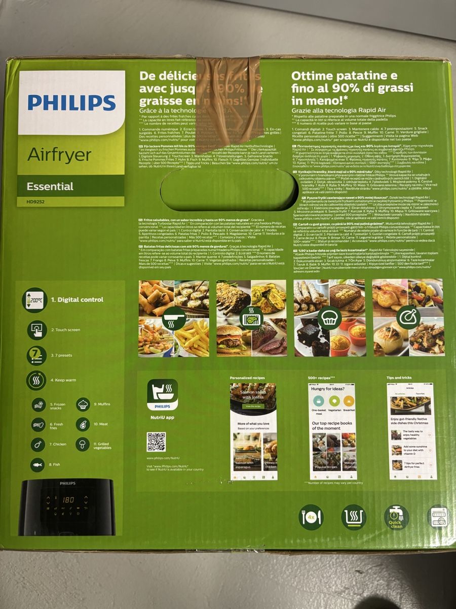 Philips Elettrodomestici da cucina: Philips Airfryer Essential - Top Zustand – Nuovo (secondo la descrizione) da Neftenbach venduto da ph808s 1