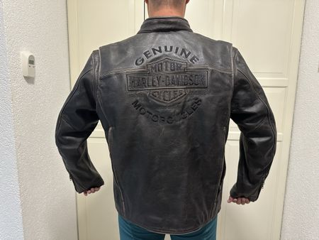 Giacca in pelle Harley Davidson Genuine