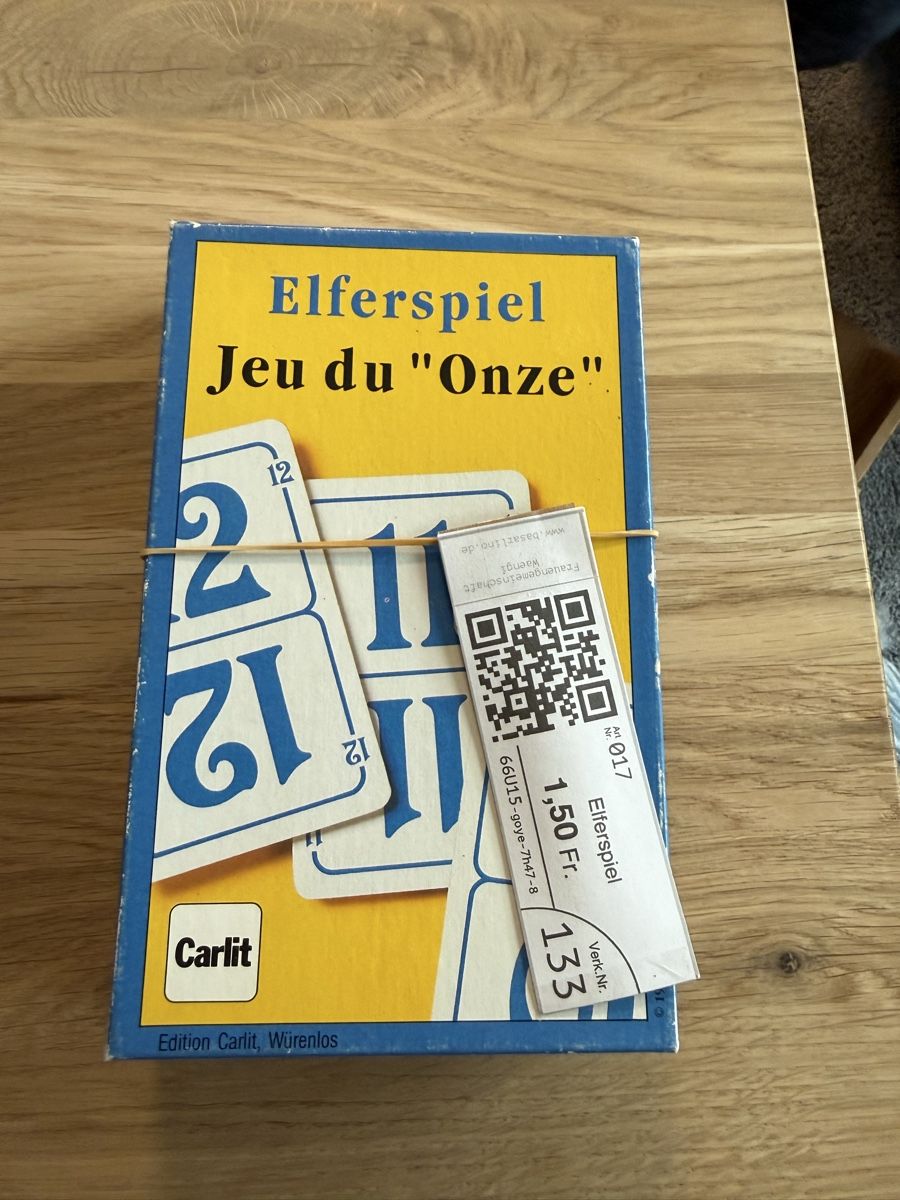 Carlit Giochi: Elferspiel /  Kartenspiel – Usato da Sirnach venduto da sbe_pf8v