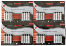 32 Stück ROTEL Alkaline Batterien AAA LR3 Neu&OVP!